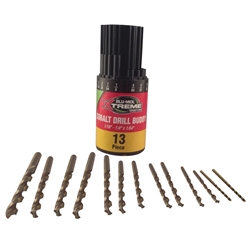 Blu-Mol Xtreme Cobalt Drill Bit Set -13 Piece